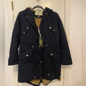 Wenven Women’s Warm Winter Parka Jacket with Detachable Hood